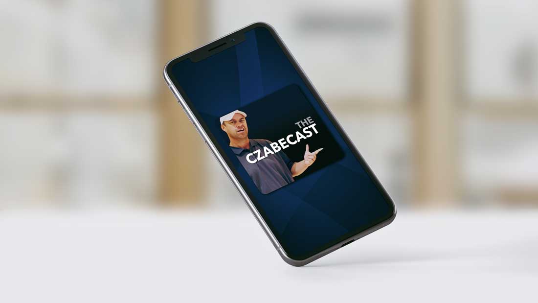 Download the free CzabeCast app for iOS and Android