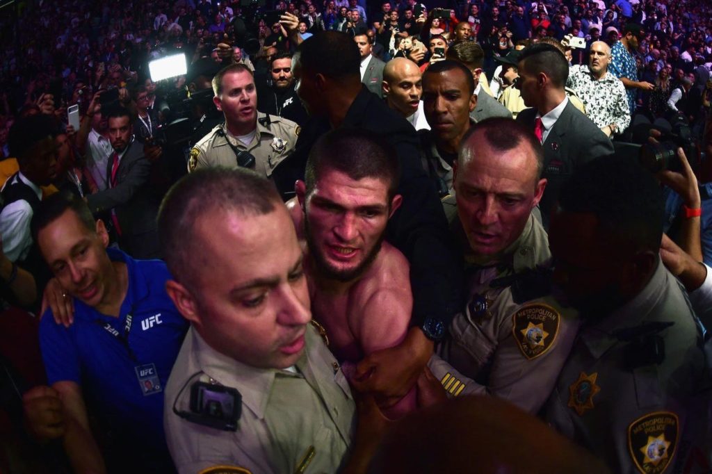 Khabib Shows Conor Some Real Russian Crazy