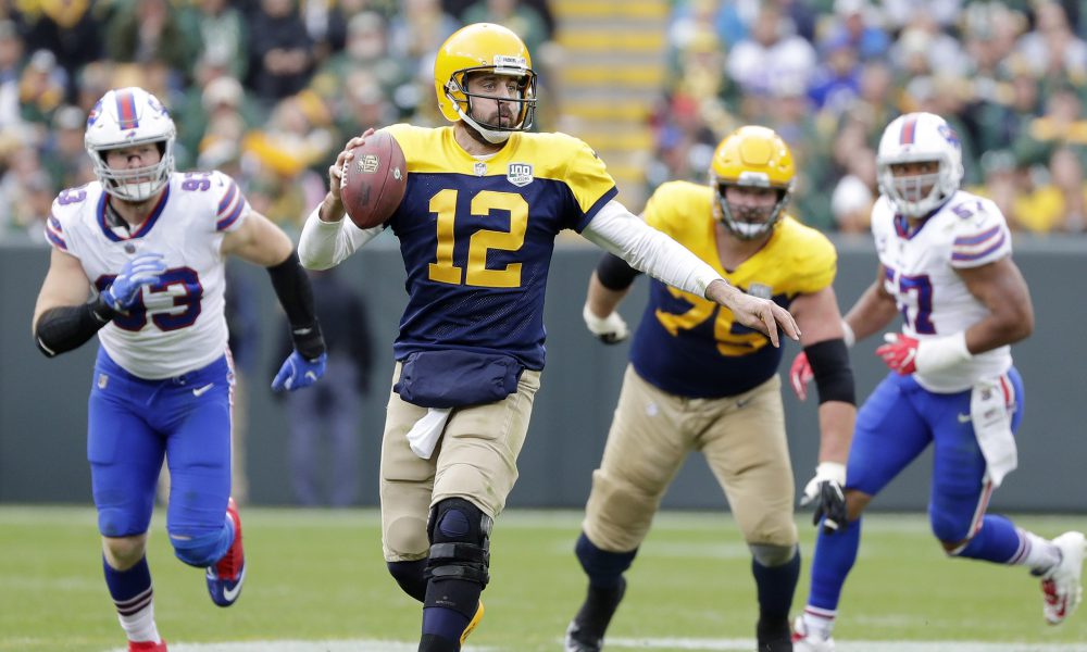 Despite Shutout of Bills, Aaron Rodgers Peeved at Timid Game Plan