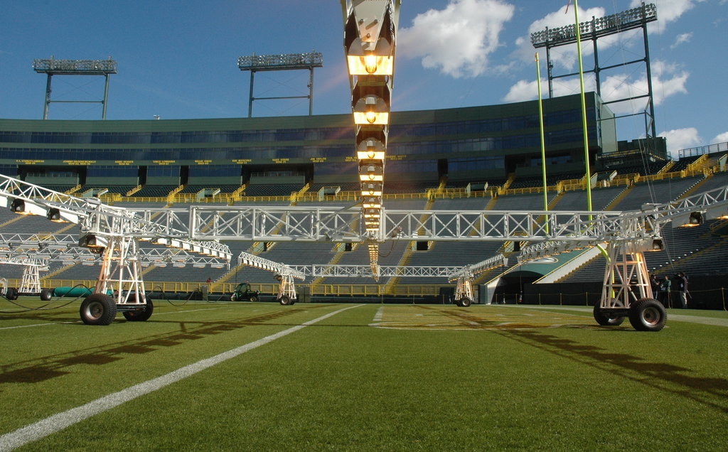 Lambeau Field Doesn't Just Roll Out of Bed Looking This Pretty