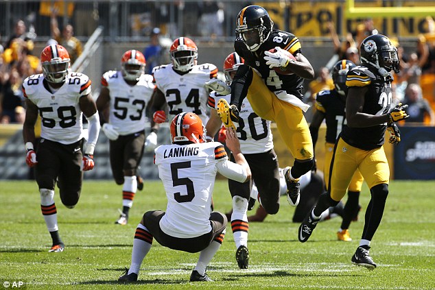 Steelers Get Run Over By Antonio Brown
