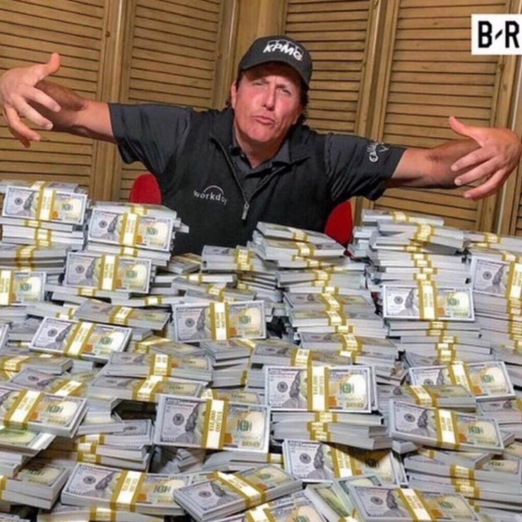 Is Phil Mickelson The Biggest Gambling 